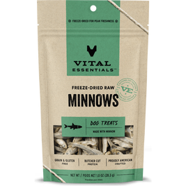 Vital Essentials Raw Freeze-Dried Dog Treats, Minnows