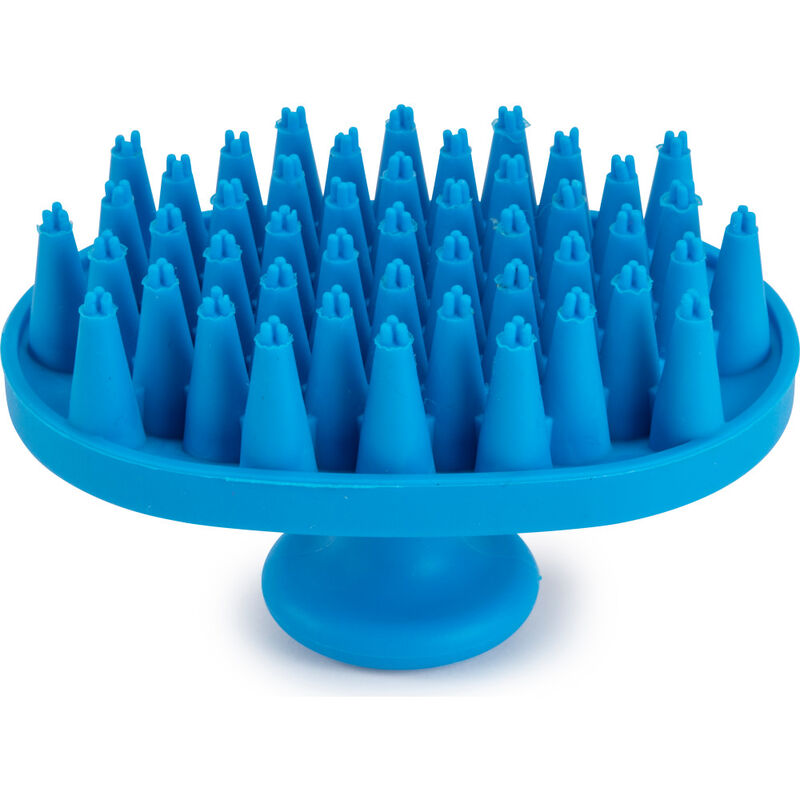 Dexas Popware for Pets BrushBuster Dog Brush, Blue image number null