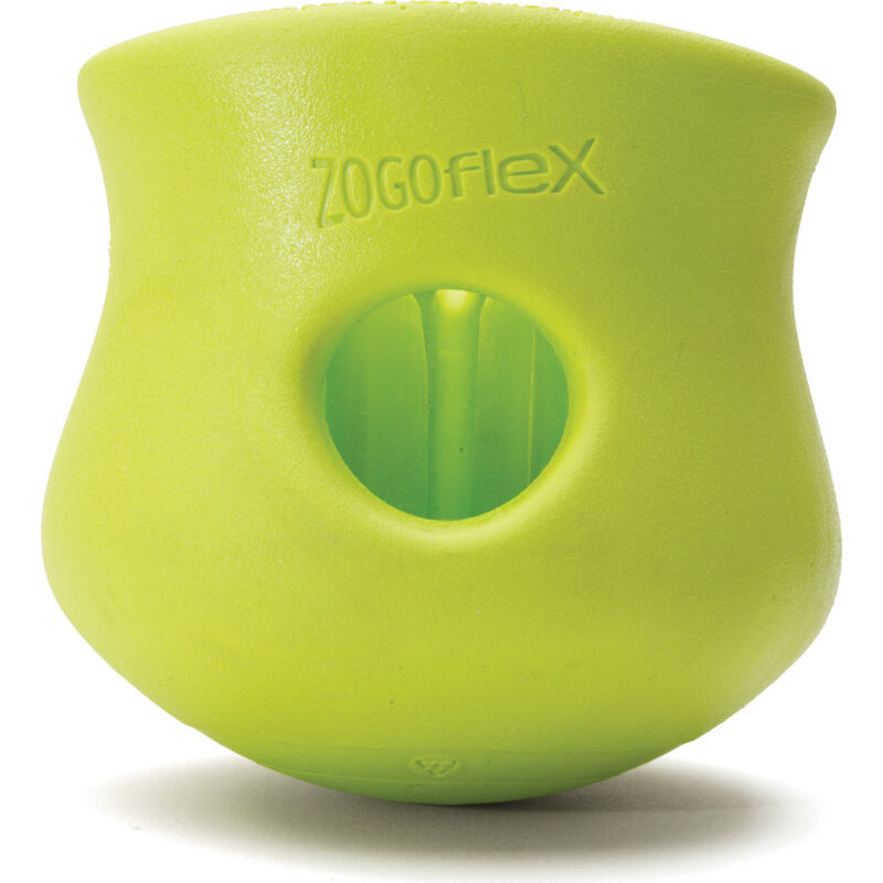 West Paw Zogoflex Dog Toy, Toppl, Green image number null
