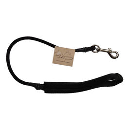 Serenity Pet Rope Dog Lead, Black, 2-ft