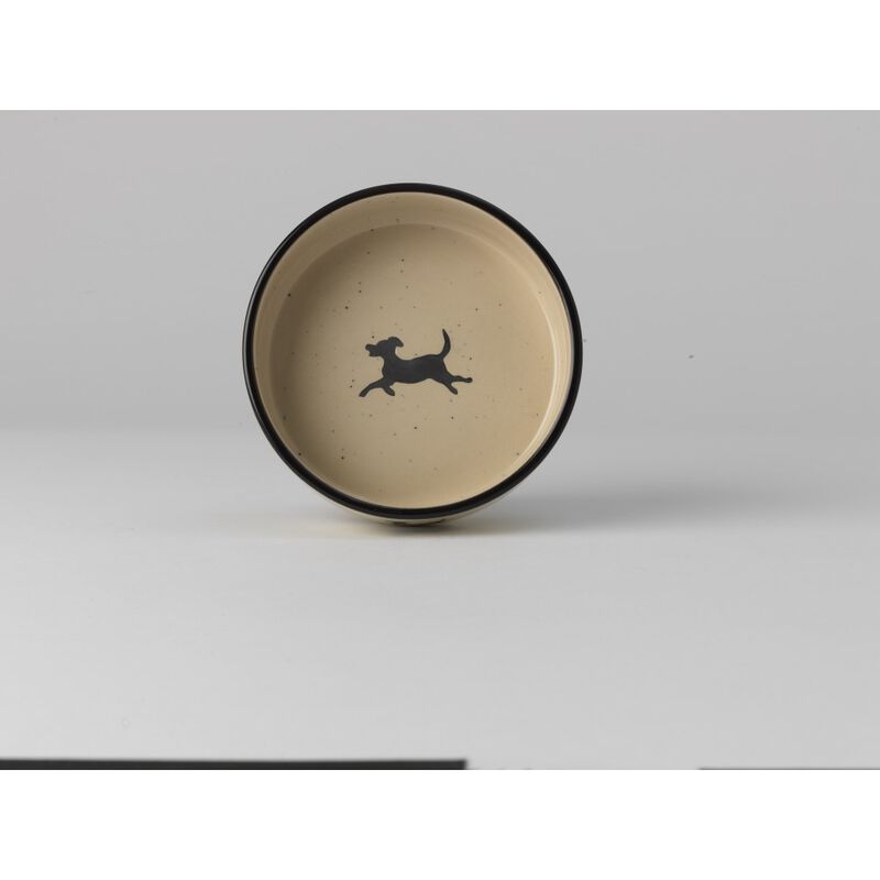 PetRageous Designs Chasing Dogs Dog Bowl image number null