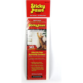 Sticky Paws Cat Scratching Deterrent, Furniture Strips