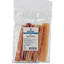 Mud Bay Bully Stick Dog Treats, 5-in, 6-Pack