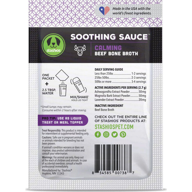 Stashios Soothing Saucer Dog Calming Kit image number null