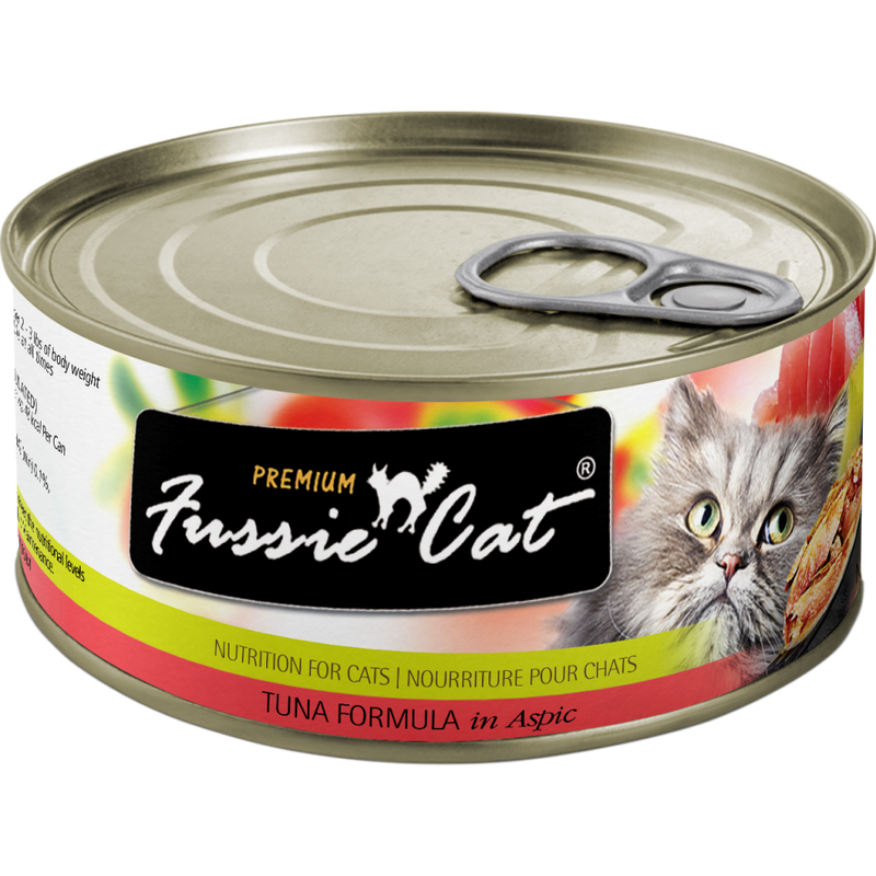 Fussie Cat Premium Canned Cat Food, Tuna image number null