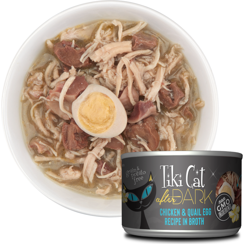 Tiki Cat After Dark Canned Cat Food, Variety Pack, 2.8-oz, 12-pack image number null