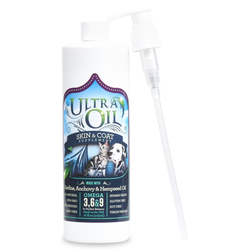 Ultra Oil Sardine, Anchovy & Hempseed Oil Skin & Coat Dog & Cat Supplement image number null