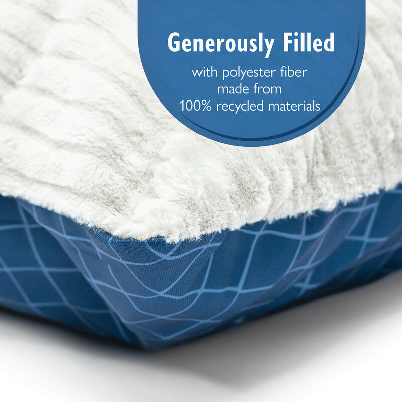 Carpenter Pet Bedding "Henry" Pillow Dog Bed, Assorted Colors, 36-in x 27-in image number null