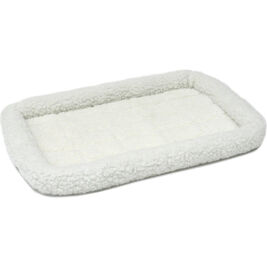 MidWest Quiet Time Fleece Bolster Pet Bed