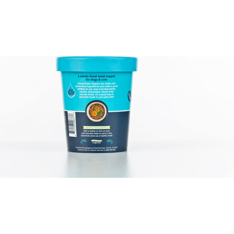 Primal Fresh Toppers Frozen Pet Food Topper, Omega Mussels, 16-oz image number null