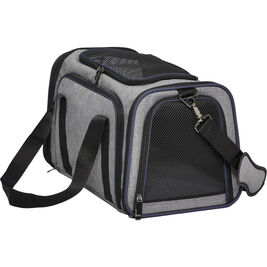 MidWest Duffy Expandable Pet Carrier, Gray, Medium