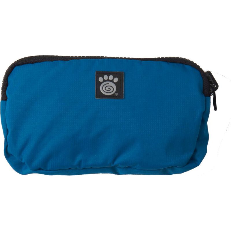 PetRageous Designs Banff Packable Dog Rain Jacket, Blue image number null