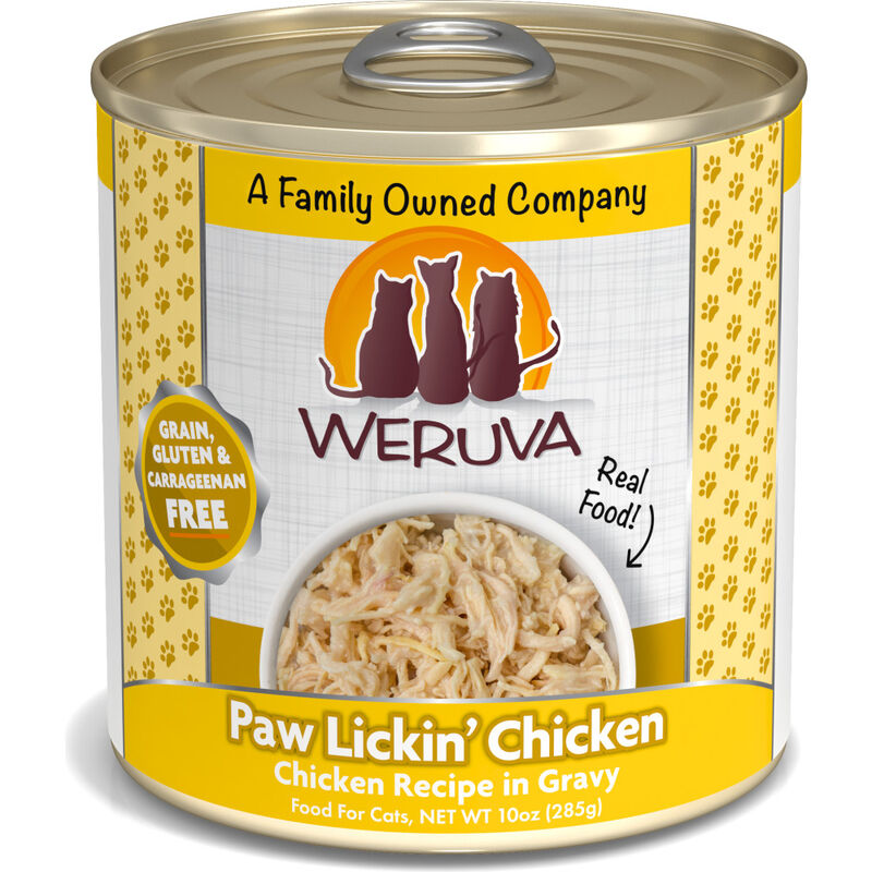 Weruva Classic Canned Cat Food, Paw Lickin' Chicken, Chicken image number null