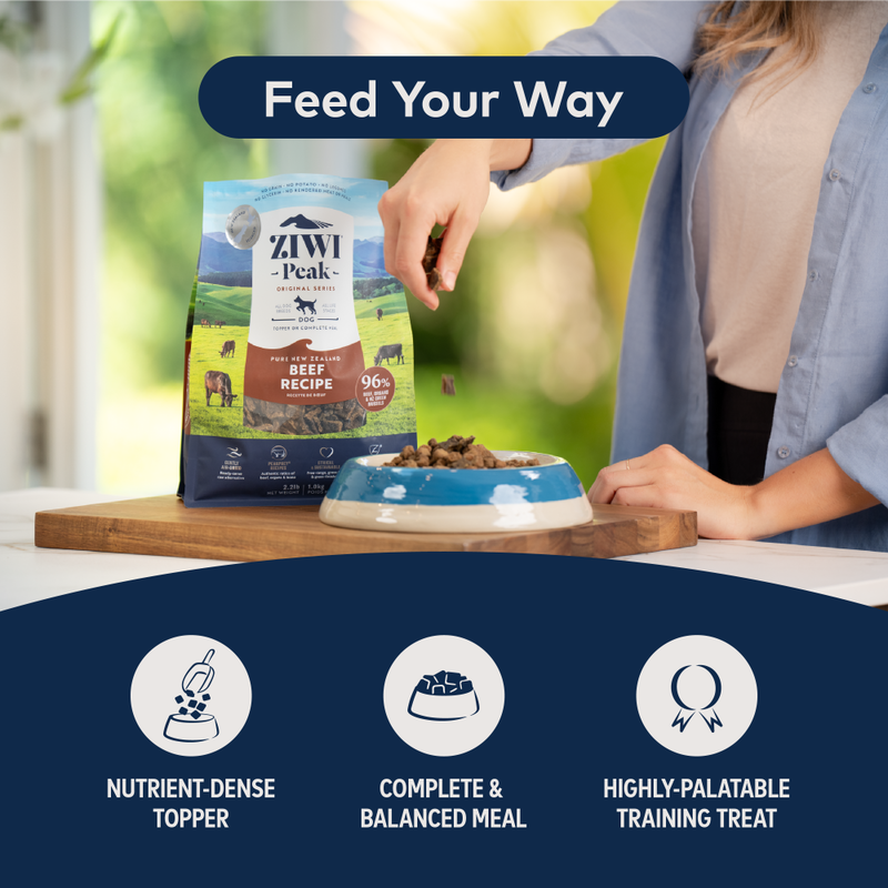 ZIWI Peak Original Series Air-Dried Dog Food, Beef image number null