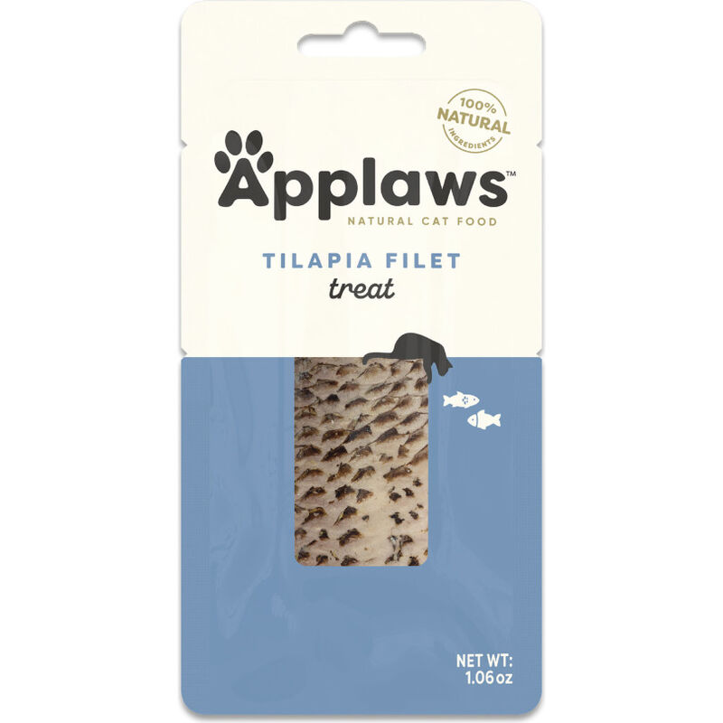 Applaws Natural Loin Cat Treat, Tilapia, 1.06-oz image number null