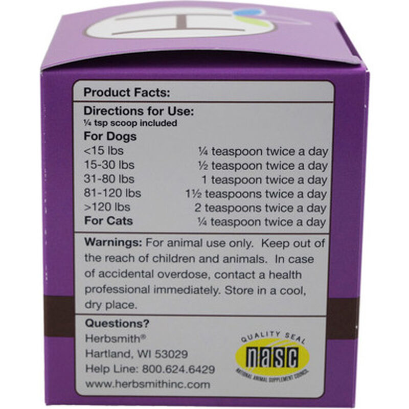 Herbsmith Calm Shen Powder Dog & Cat Supplement, 75-g image number null