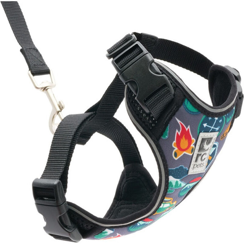 RC Pets Adventure Kitty Cat Harness, Trail Badges image number null
