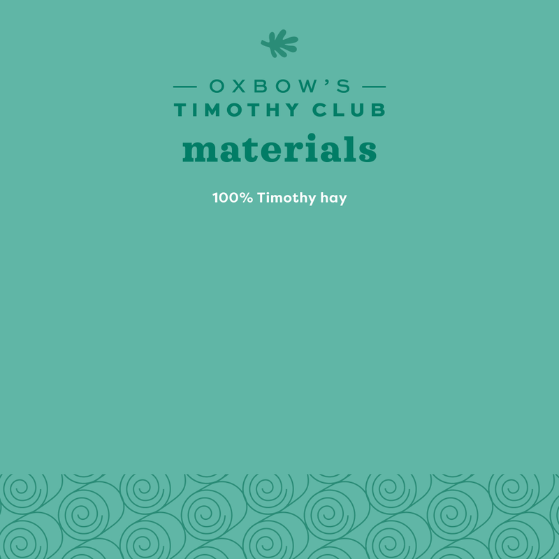 Oxbow Timothy Club Hay Mat, Large image number null