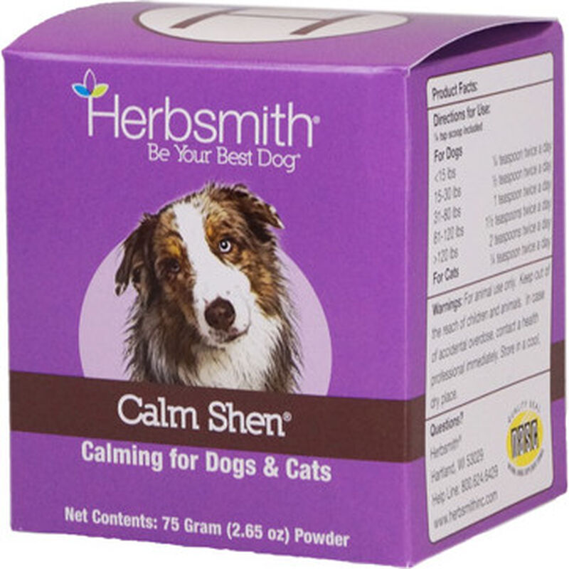 Herbsmith Calm Shen Powder Dog & Cat Supplement, 75-g image number null
