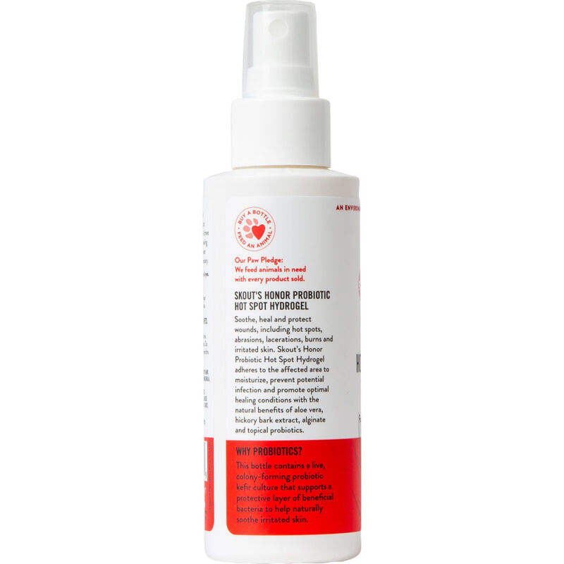 Skout's Honor Probiotic Pet Hot Spot Hydrogel, 4-oz image number null