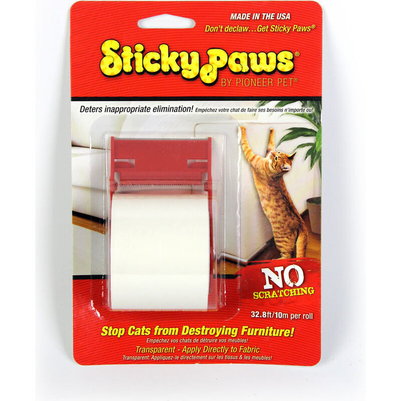 Sticky Paws Cat Scratching Deterrent, On-A-Roll image number null