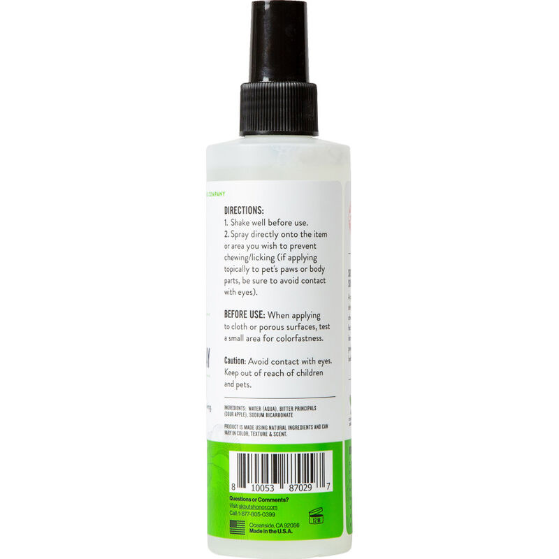 Skout's Honor Super Sour! Pet Anti-Chew Spray, 8-oz image number null