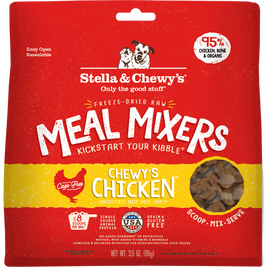 Stella & Chewy's Meal Mixers Raw Freeze-Dried Dog Food Topper, Chewy's Chicken