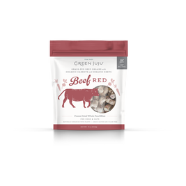 Green Juju Freeze-Dried Dog & Cat Food Topper, Beef Red