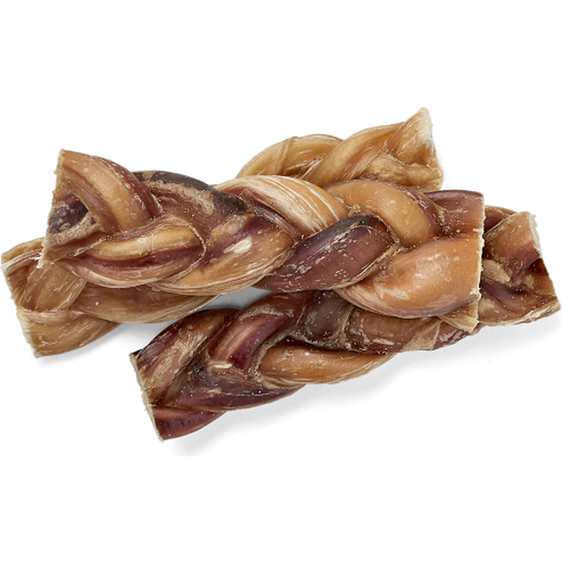 Mud Bay Braided Bully Stick Dog Treats, 5-in, 3-pack image number null