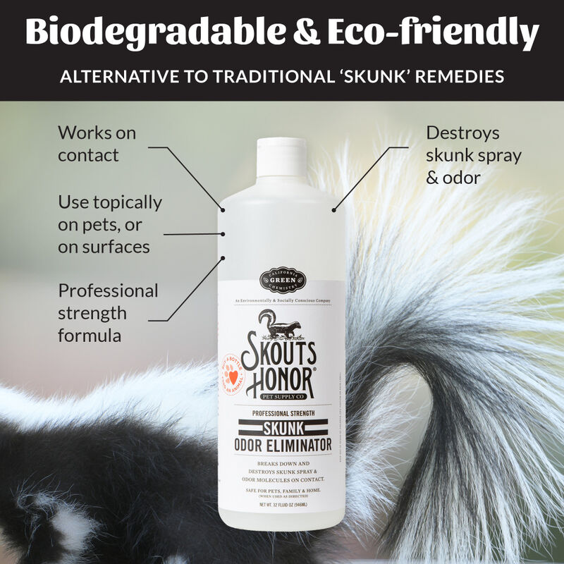 Skout's Honor Skunk Odor Eliminator, 32-oz image number null