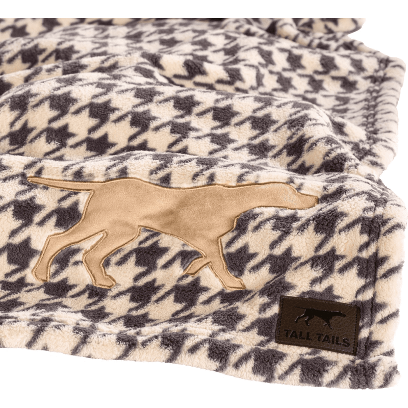 Tall Tails Dog Blanket, Houndstooth, 30-in x 20-in image number null