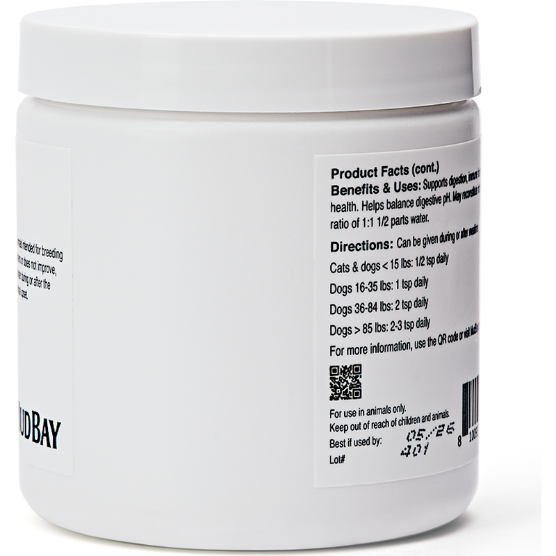 Mud Bay Sensibly Rooted Pet Supplement, General Health, Apple Cider Vinegar, Powder, 80-g image number null