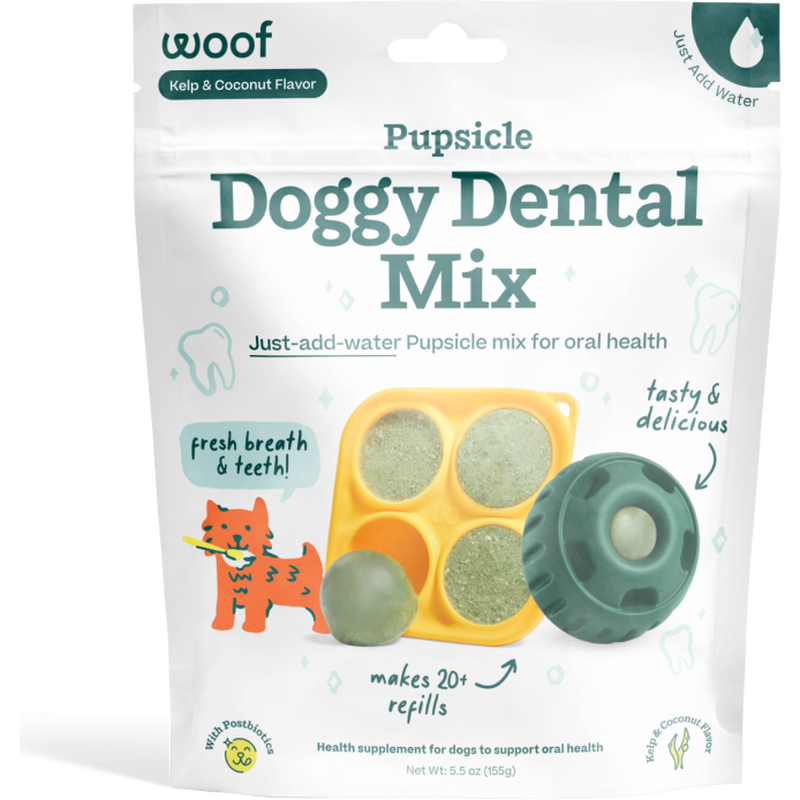 Woof Pupsicle Treat Mix, Doggy Dental, 5.5-oz image number null