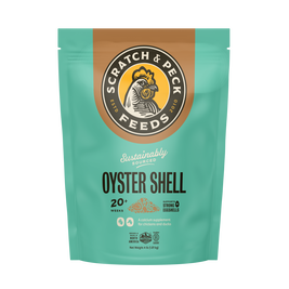 Scratch and Peck Feeds Cluckin' Good Oyster Shell Poultry Supplement, 4-lb