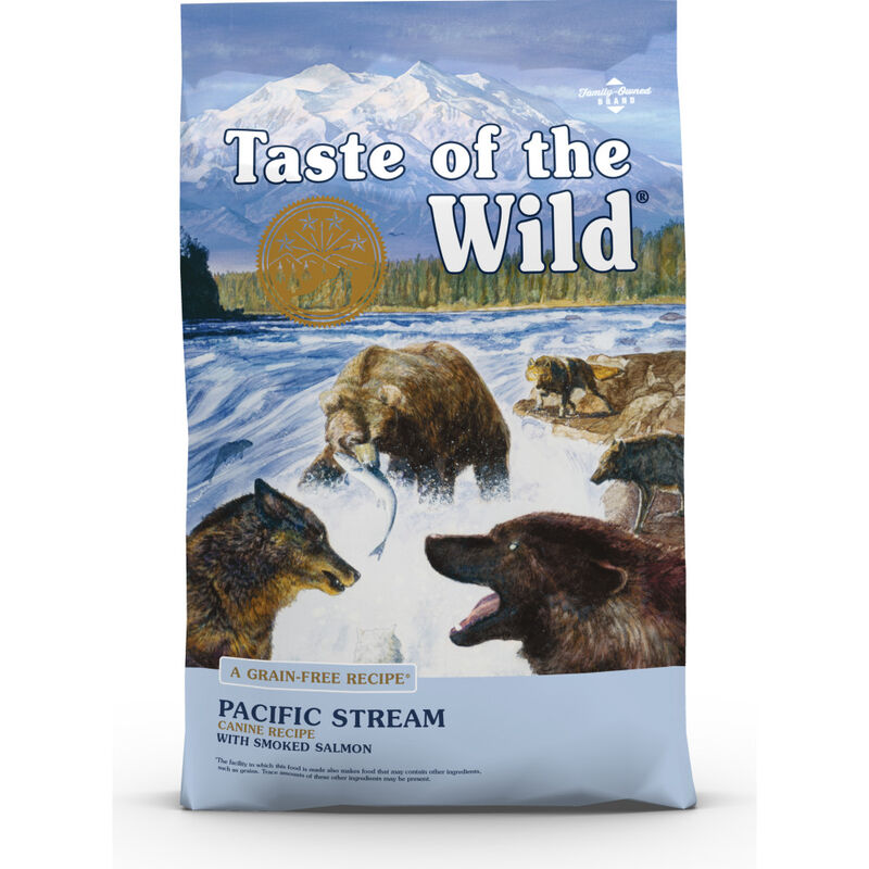 Taste of the Wild Grain-Free Dry Dog Food, Pacific Stream image number null