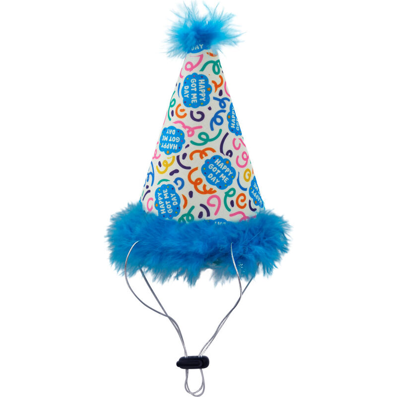 Huxley & Kent Pet Party Hat, Happy Got Me Day image number null