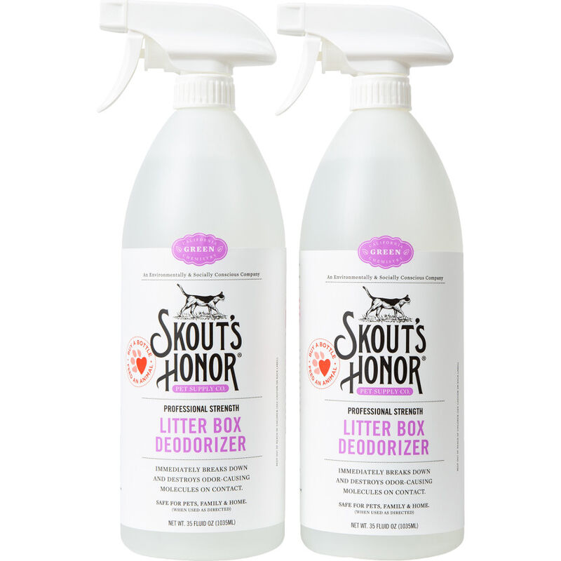 Skout's Honor Litter Box Deodorizer, 35-oz image number null