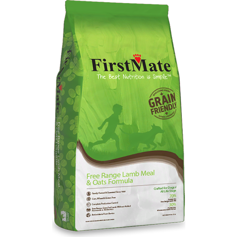 FirstMate Grain Friendly Dry Dog Food, Lamb & Oats image number null