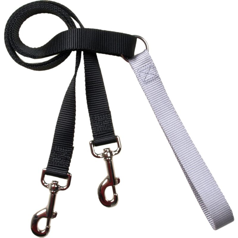 2 Hounds Design Freedom Training Dog Leash, Black image number null