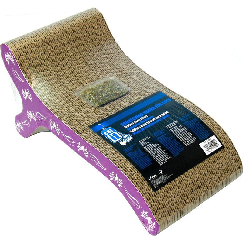 Catit Butterfly Chaise with Catnip Cat Scratcher image number null