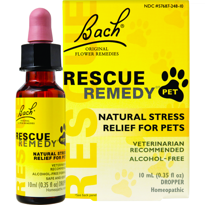 Rescue Remedy Pet Natural Stress-Relief Dog & Cat Supplement, 10 ml image number null
