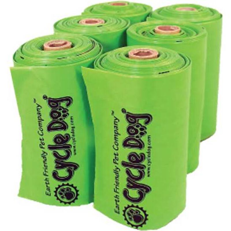 Cycle Dog Earth Friendly Dog Pickup Bags, 6 Rolls, 72-count image number null