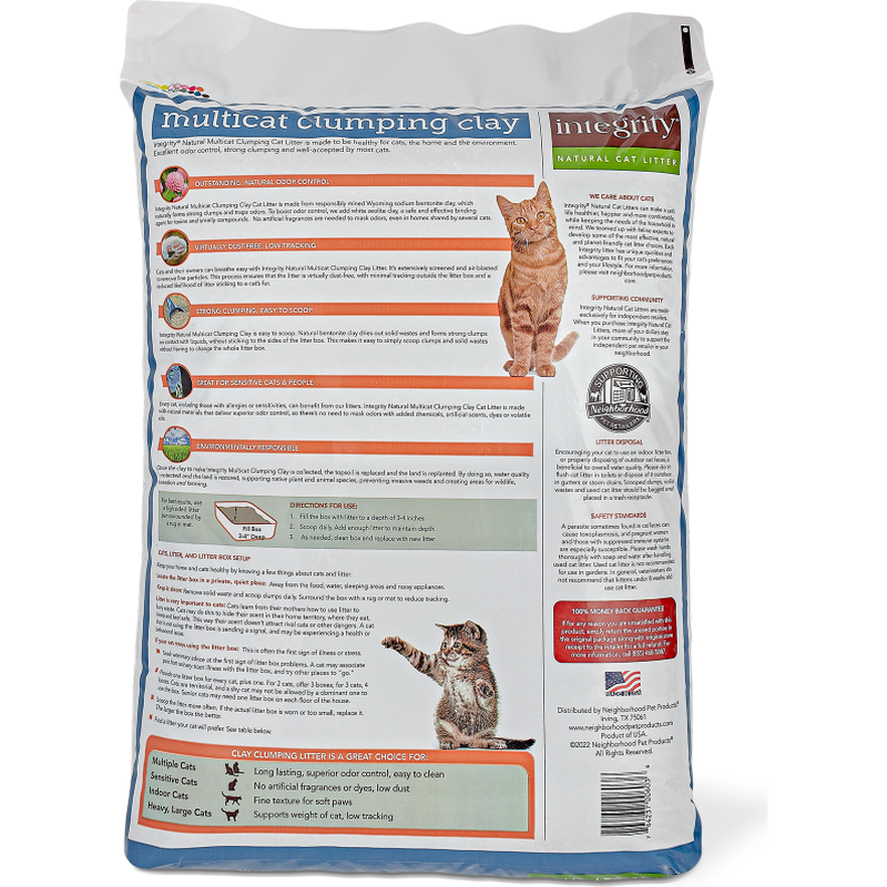 Integrity Cat Litter, Multi-Cat Clumping image number null