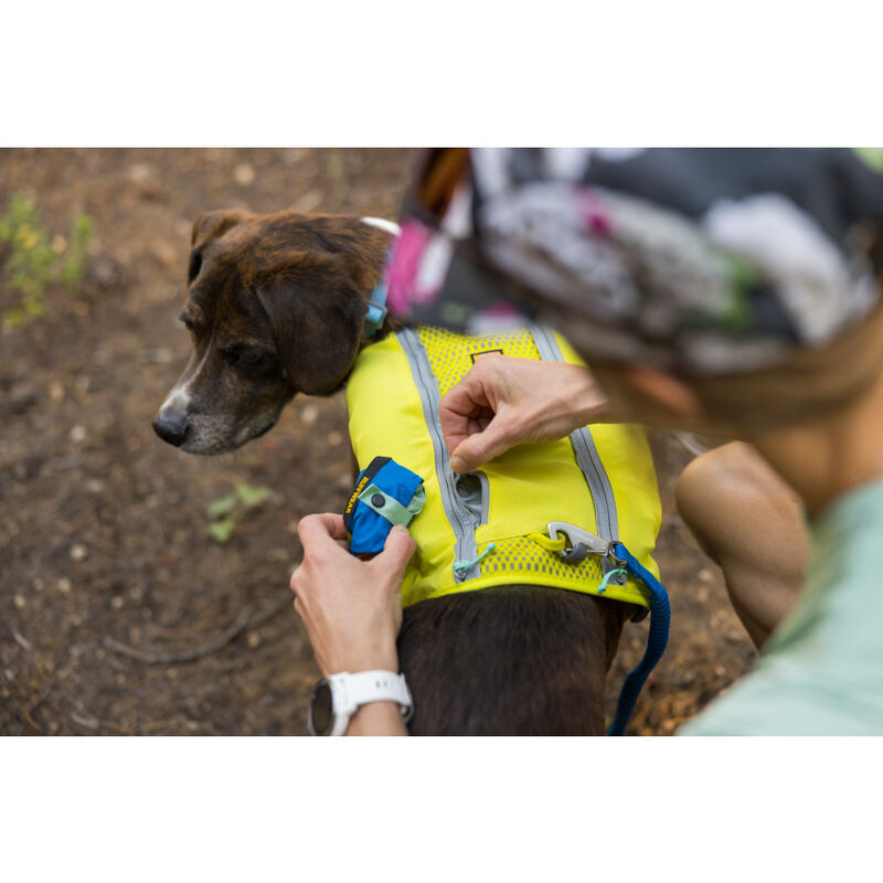 Ruffwear Trail Runner Ultralight Packable Dog Bowl, Blue Pool image number null