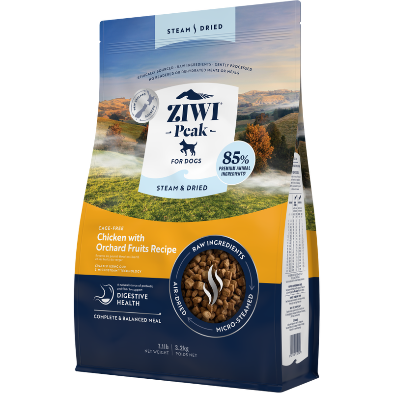 ZIWI Peak Steam & Dried Dog Food, Chicken & Orchard Fruits image number null