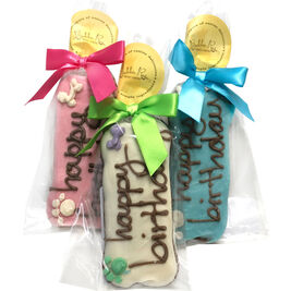 Bubba Rose Dog Treat, Birthday Bone