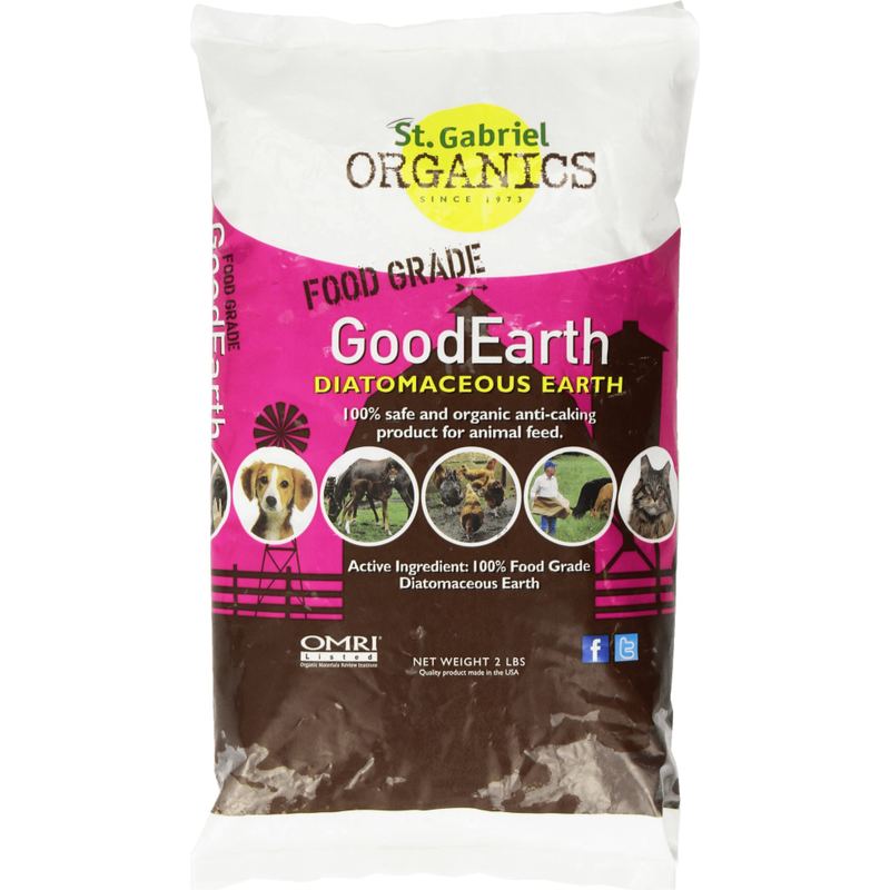 St. Gabriel Organics Food Grade Diatomaceous Earth Flea Treatment for Pets image number null