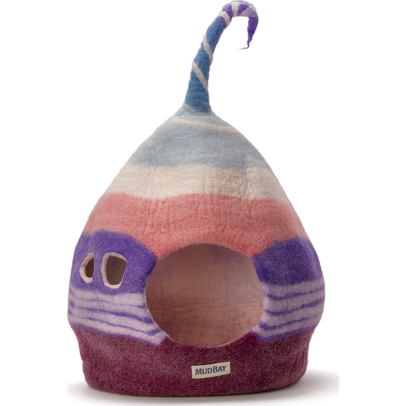 Mud Bay Felt Cat Cave, Sunrise Teardrop image number null