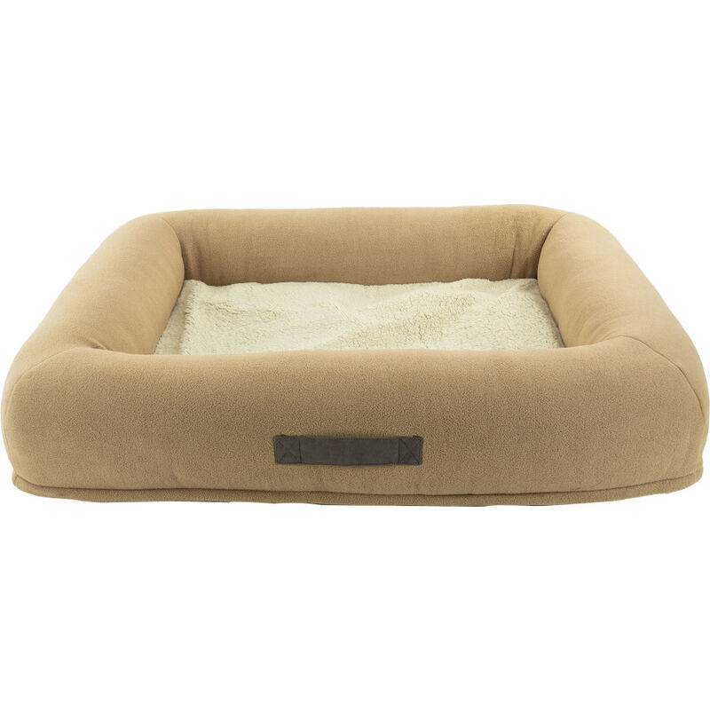 Arlee Pet Products Bumper Box Dog Bed, Cobblestone image number null