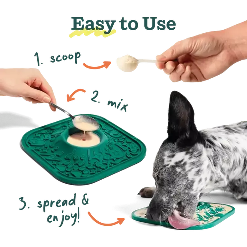 Woof LickMat Slow Feeding Mat, Lavender image number null